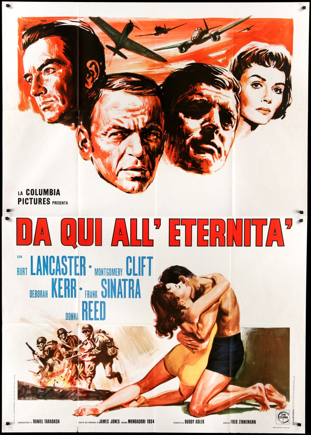 From Here to Eternity (1953) original movie poster for sale at Original Film Art - Vintage Movie Posters