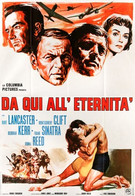 From Here to Eternity (1953) original movie poster for sale at Original Film Art - Vintage Movie Posters
