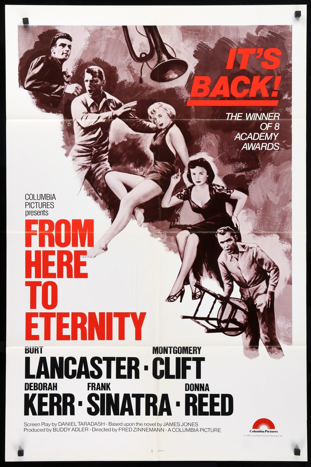 From Here to Eternity (1953) original movie poster for sale at Original Film Art