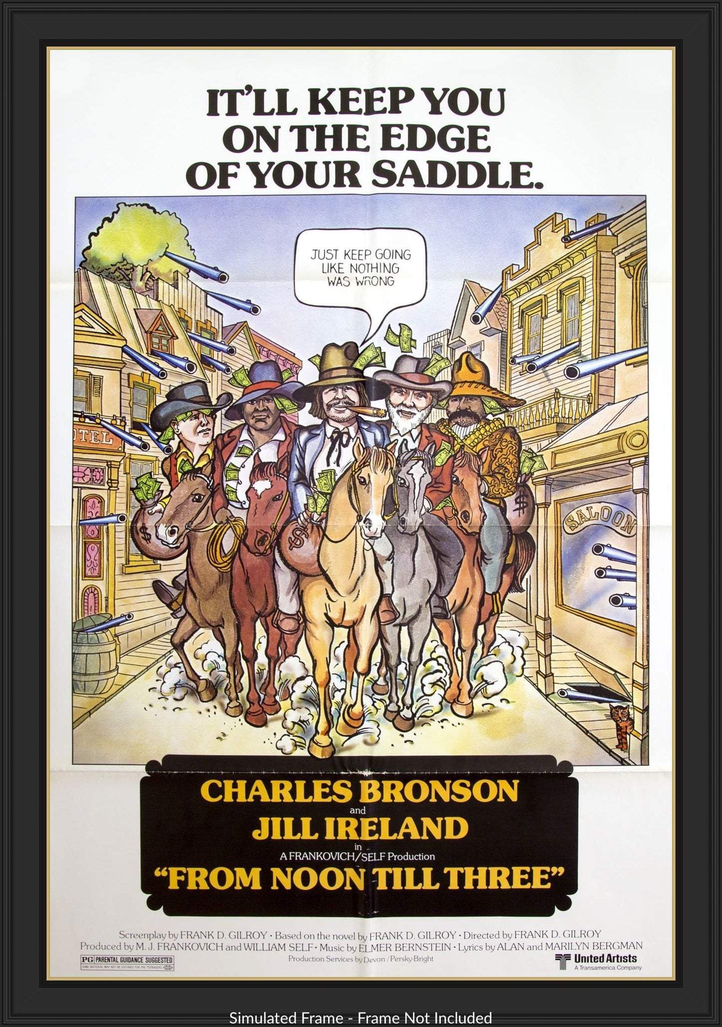 From Noon Till Three (1976) original movie poster for sale at Original Film Art