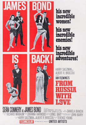 From Russia with Love (1963) original movie poster for sale at Original Film Art - Vintage Movie Posters
