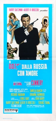 From Russia with Love (1963) original movie poster for sale at Original Film Art - Vintage Movie Posters