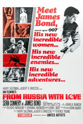 From Russia with Love (1963) original movie poster for sale at Original Film Art - Vintage Movie Posters