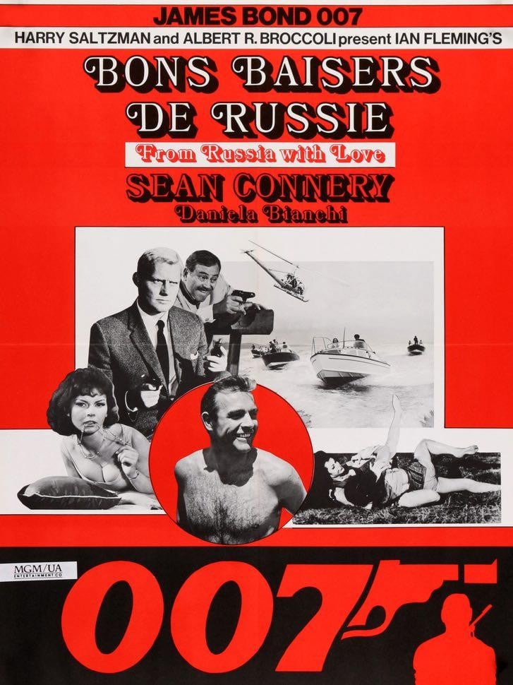 From Russia with Love (1963) original movie poster for sale at Original Film Art - Vintage Movie Posters