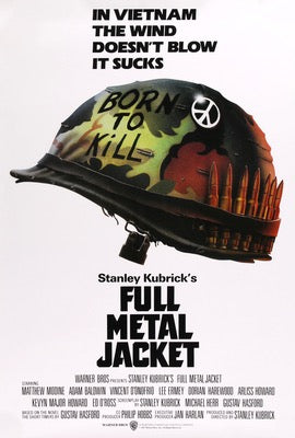 Full Metal Jacket (1987) original movie poster for sale at Original Film Art - Vintage Movie Posters