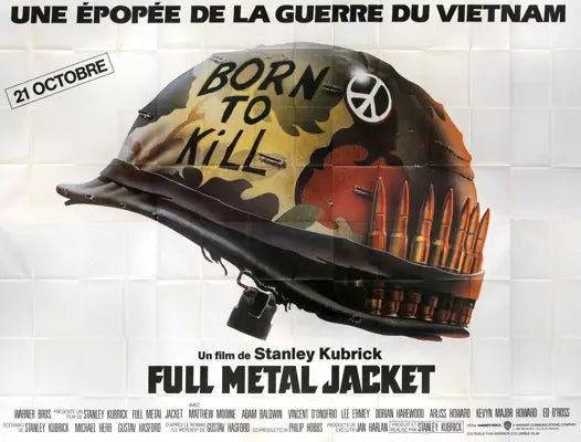 Full Metal Jacket (1987) original movie poster for sale at Original Film Art - Vintage Movie Posters