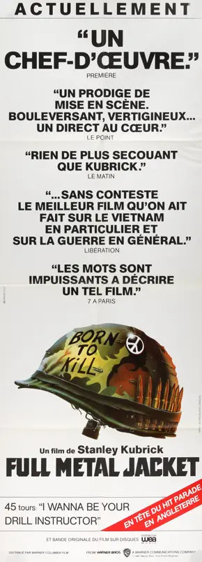Full Metal Jacket (1987) original movie poster for sale at Original Film Art
