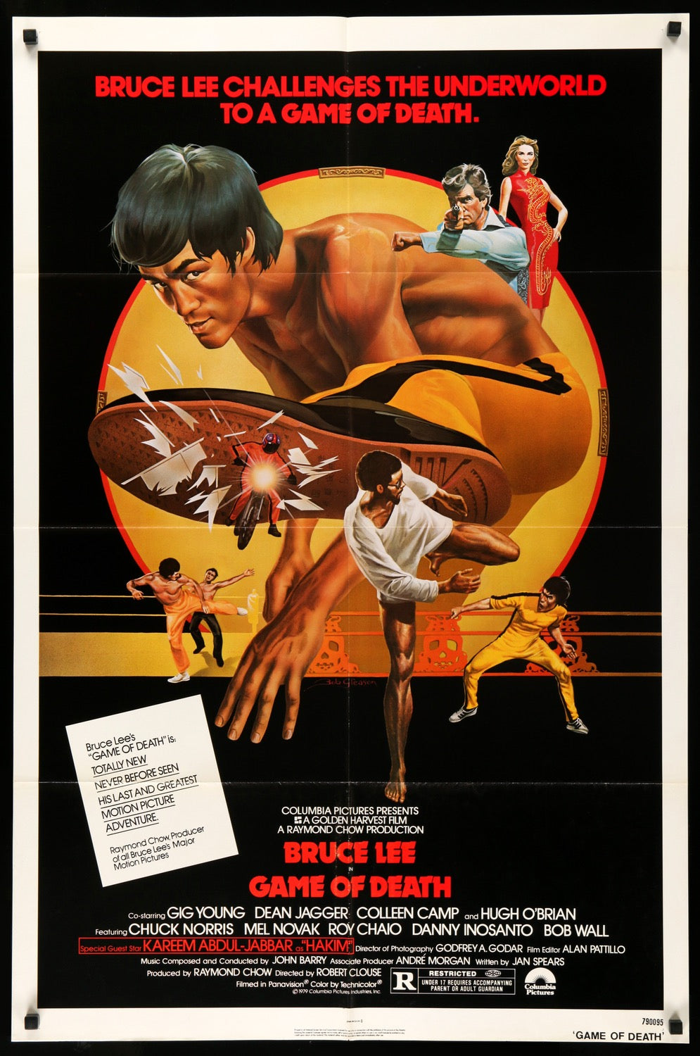 Game of Death (1978) original movie poster for sale at Original Film Art - Vintage Movie Posters