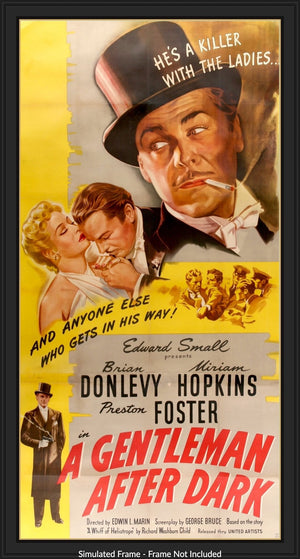 Gentleman After Dark (1942) original movie poster for sale at Original Film Art