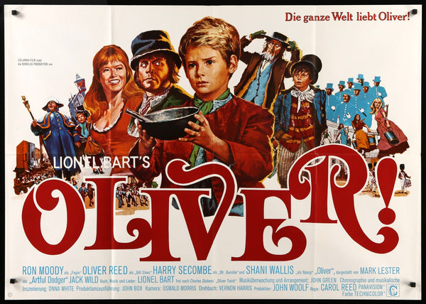 Oliver! (1968) Original German A0 Movie Poster - Original Film Art