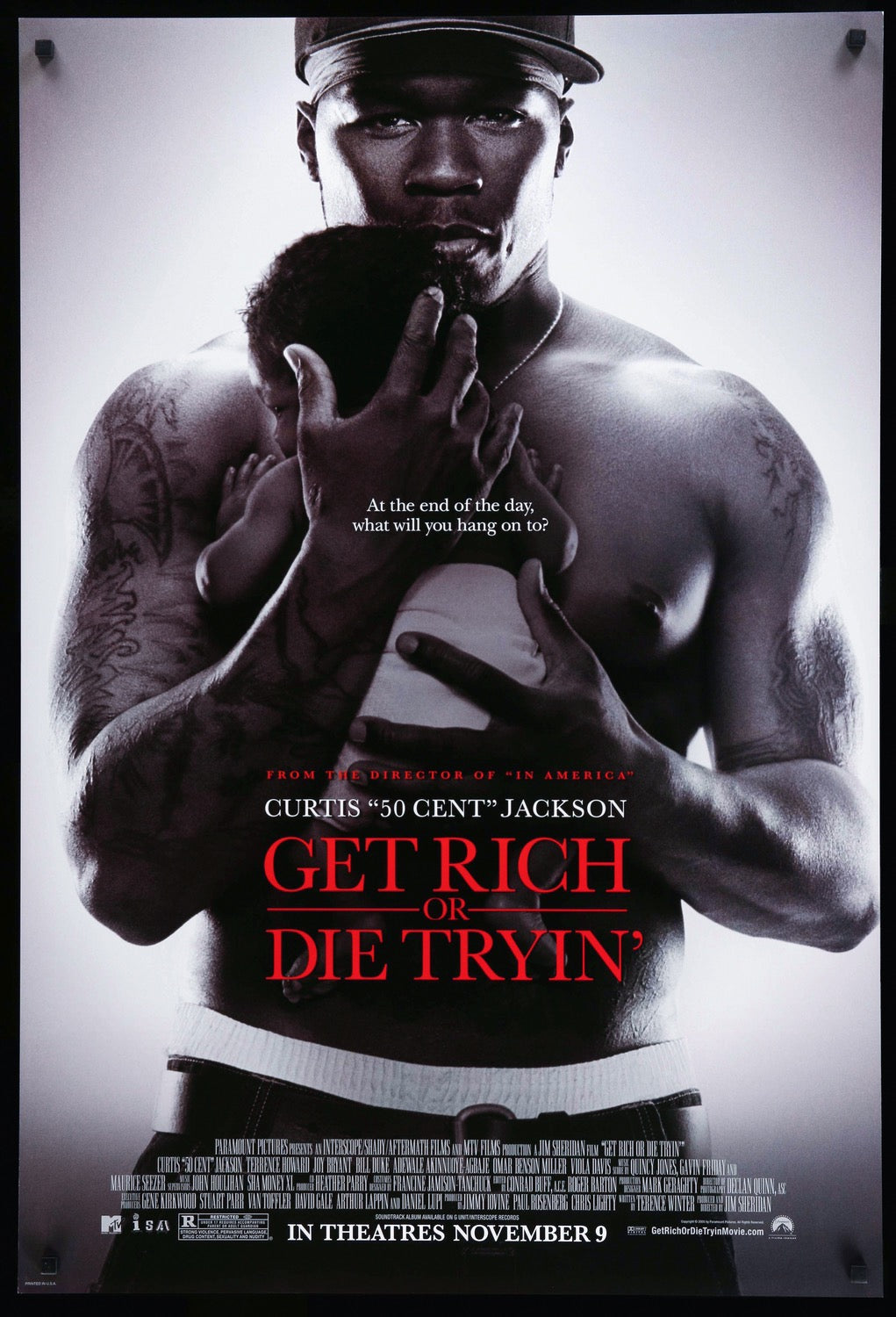 Get Rich or Die Tryin' (2005) Original One-Sheet Movie Poster
