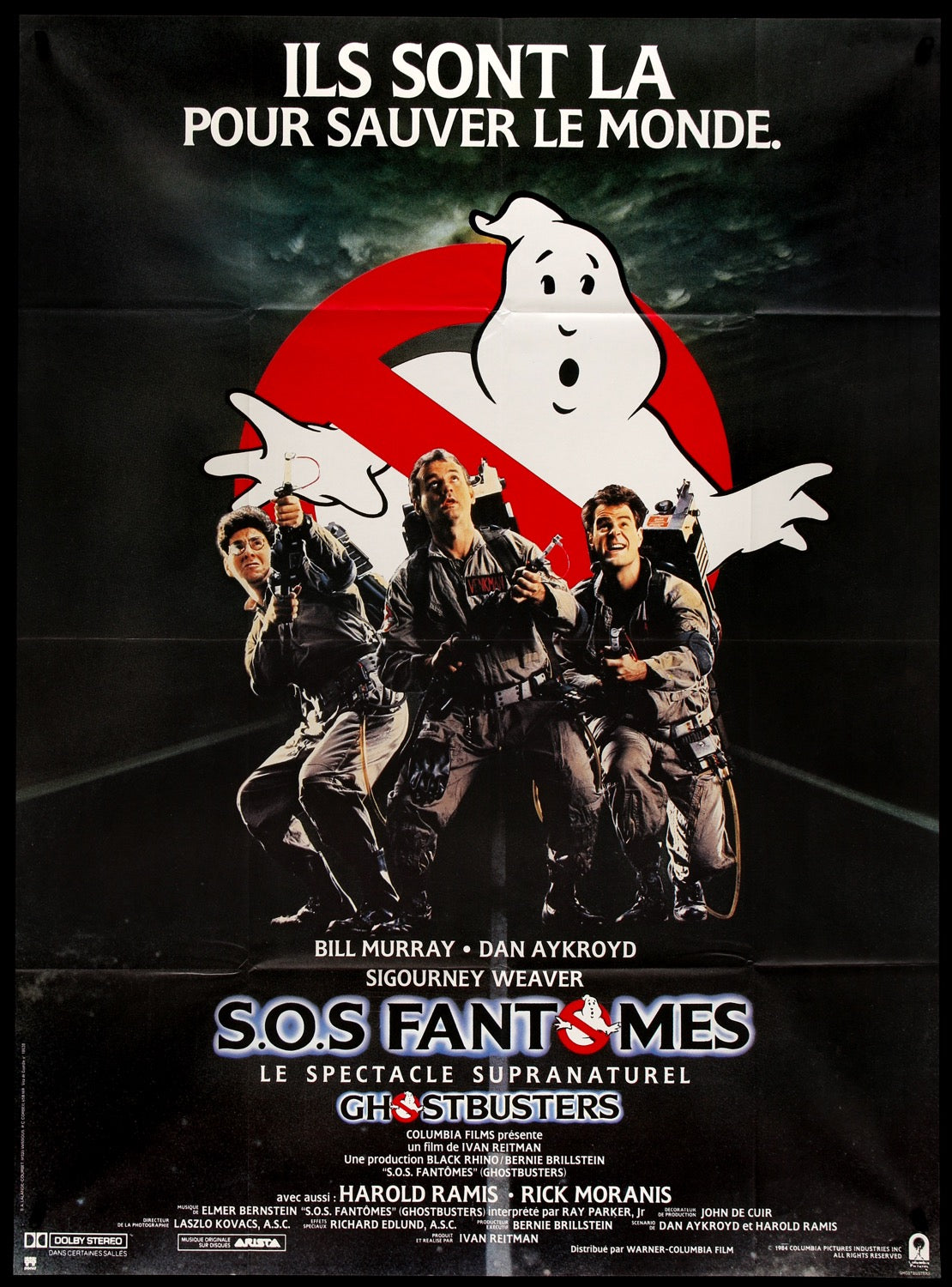 Ghostbusters (1984) original movie poster for sale at Original Film Art