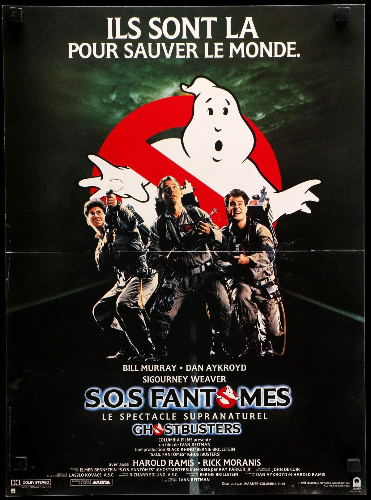 Ghostbusters (1984) original movie poster for sale at Original Film Art