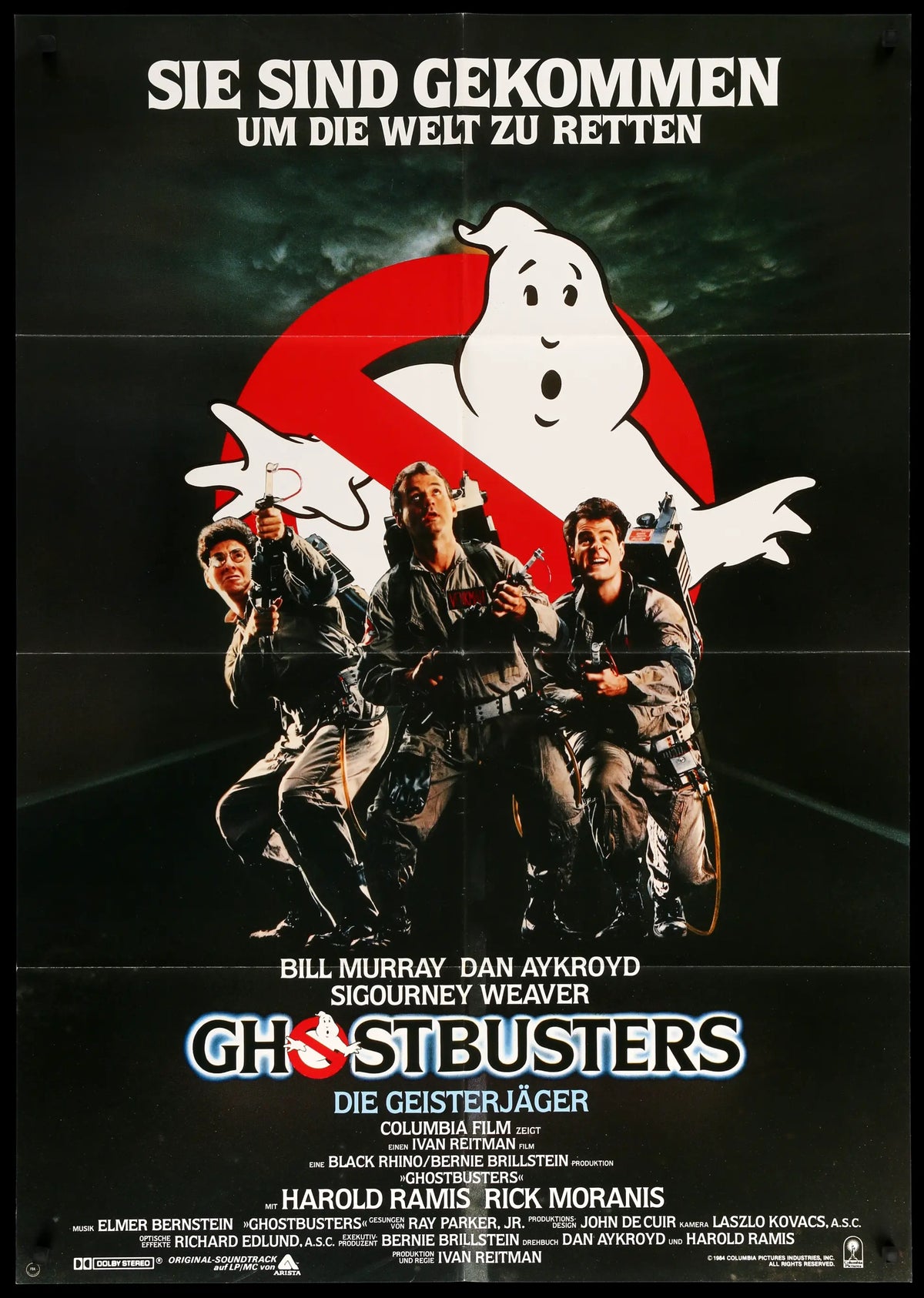 Ghostbusters (1984) original movie poster for sale at Original Film Art