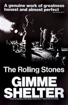 Gimme Shelter (1970) Original One-Sheet Movie Poster - Original