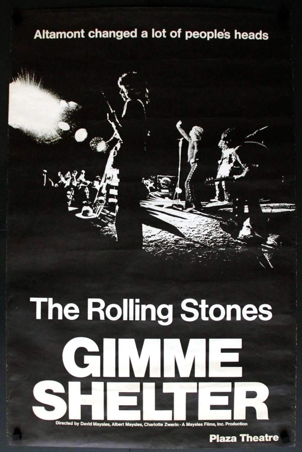Gimme Shelter (1970) original movie poster for sale at Original Film Art - Vintage Movie Posters
