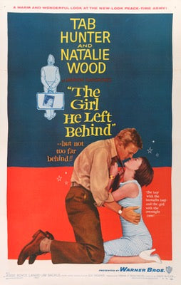 Girl He Left Behind (1956) original movie poster for sale at Original Film Art