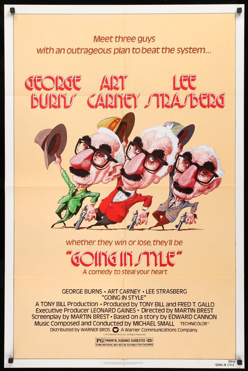 Going in Style (1979) original movie poster for sale at Original Film Art - Vintage Movie Posters
