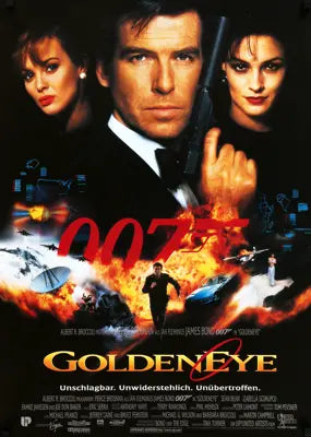 GoldenEye (1995) original movie poster for sale at Original Film Art