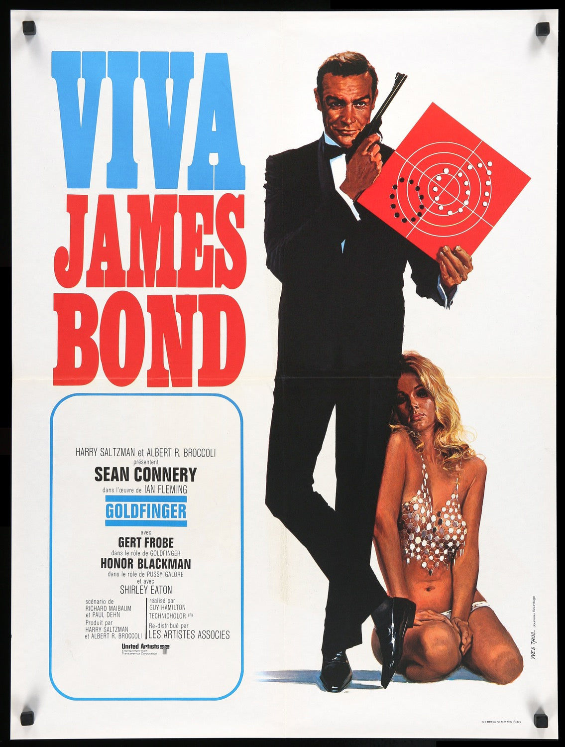 Goldfinger (1964) original movie poster for sale at Original Film Art - Vintage Movie Posters