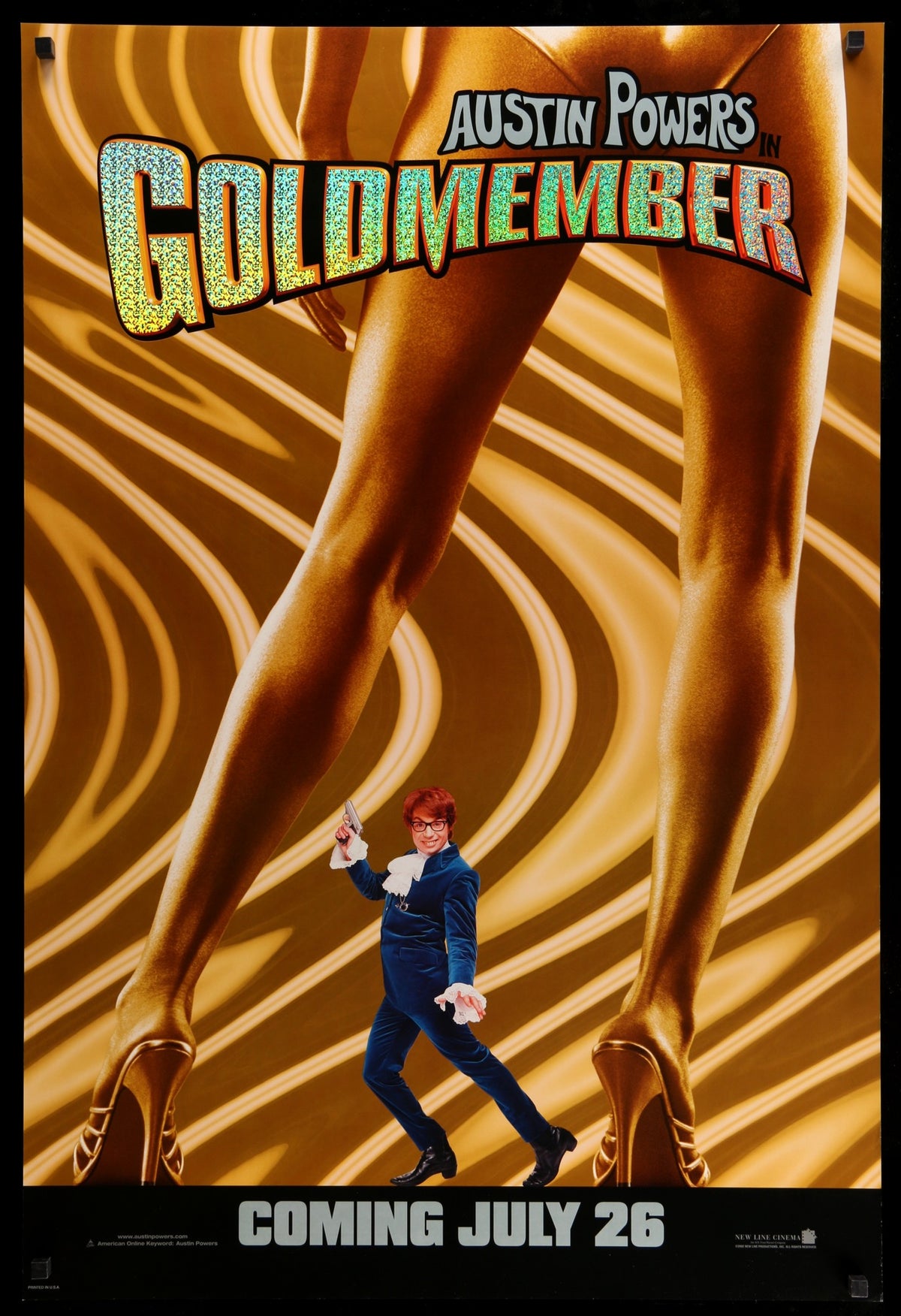 Austin Powers in Goldmember (2002) original movie poster for sale at Original Film Art