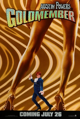 Austin Powers in Goldmember (2002) original movie poster for sale at Original Film Art - Vintage Movie Posters