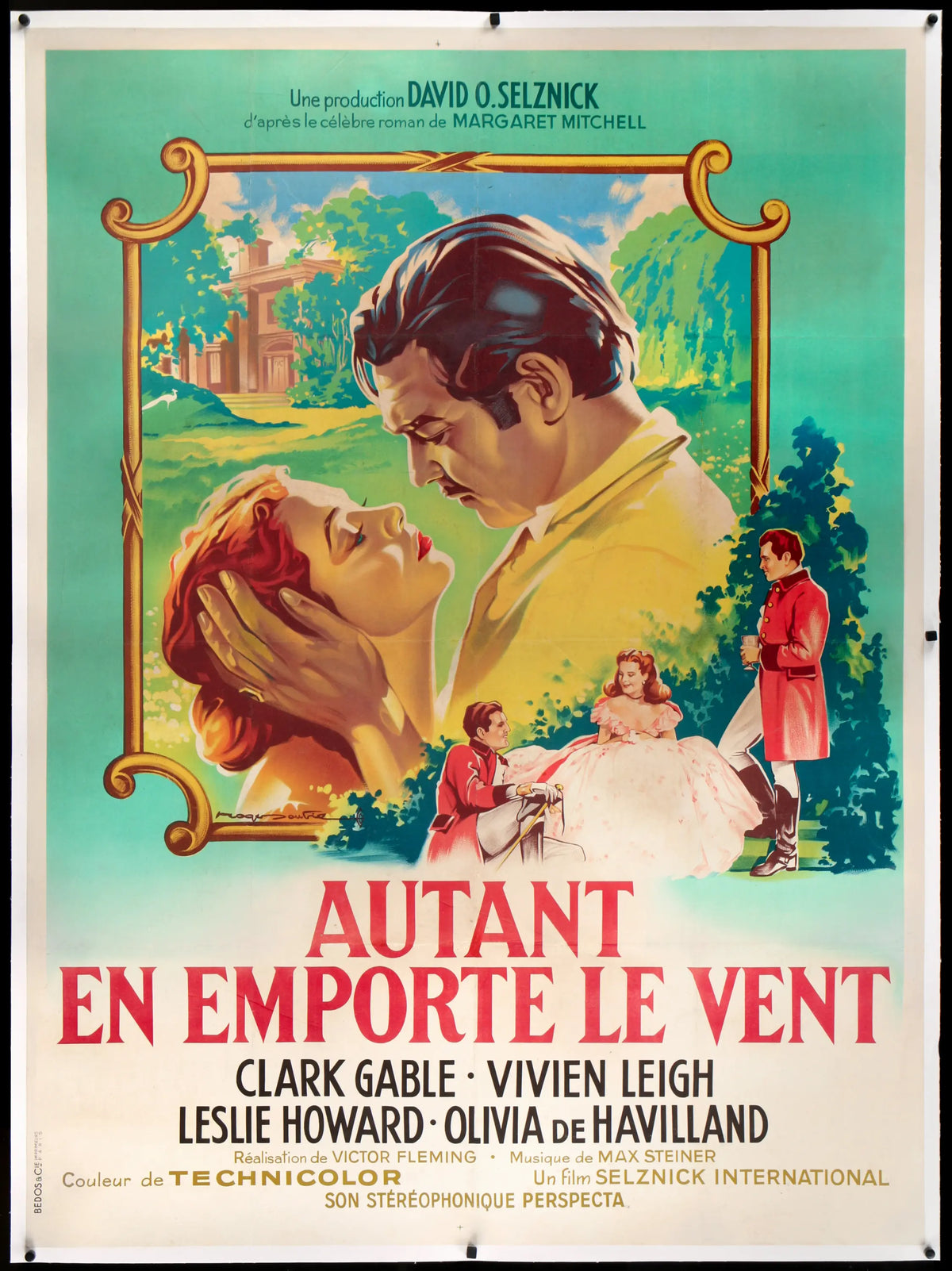 Gone with the Wind (1939) original movie poster for sale at Original Film Art