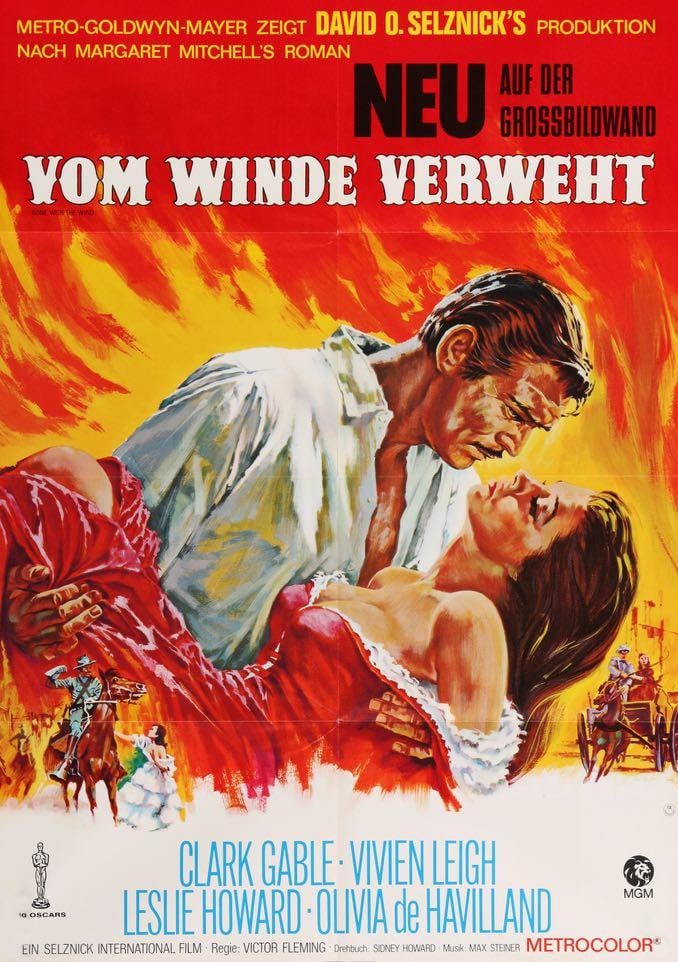 Gone with the Wind (1939) original movie poster for sale at Original Film Art - Vintage Movie Posters
