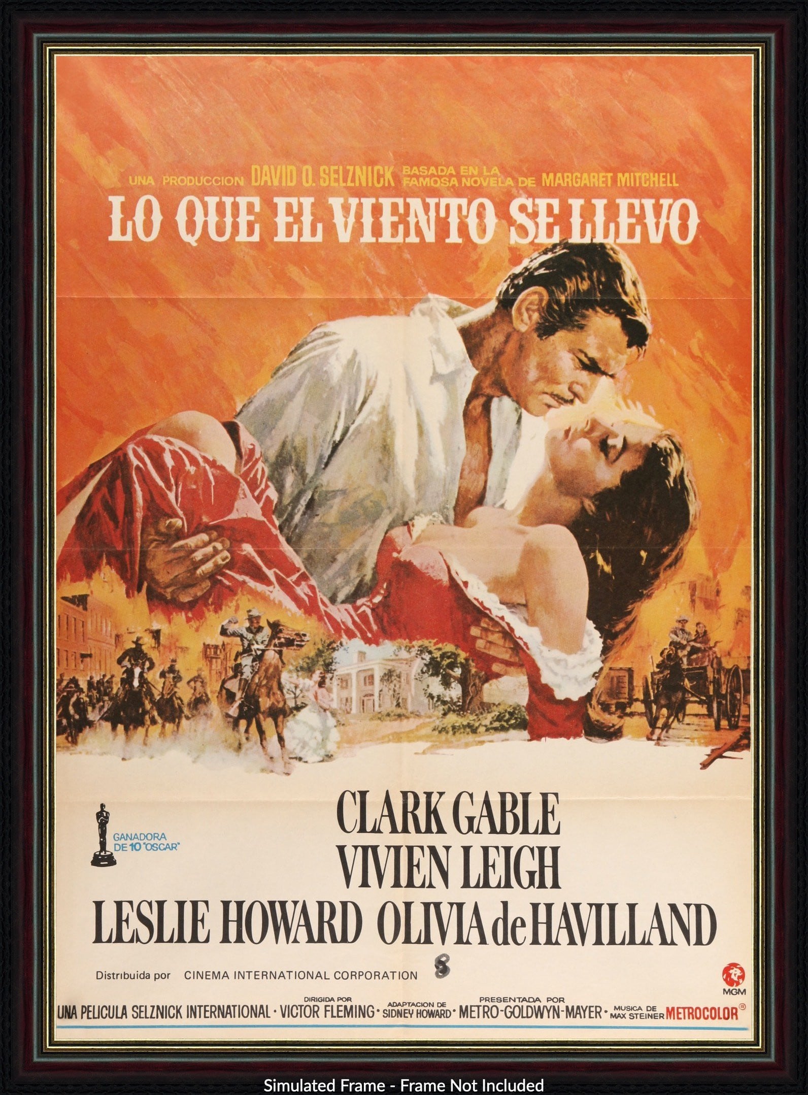 Gone with the Wind (1939) original movie poster for sale at Original Film Art