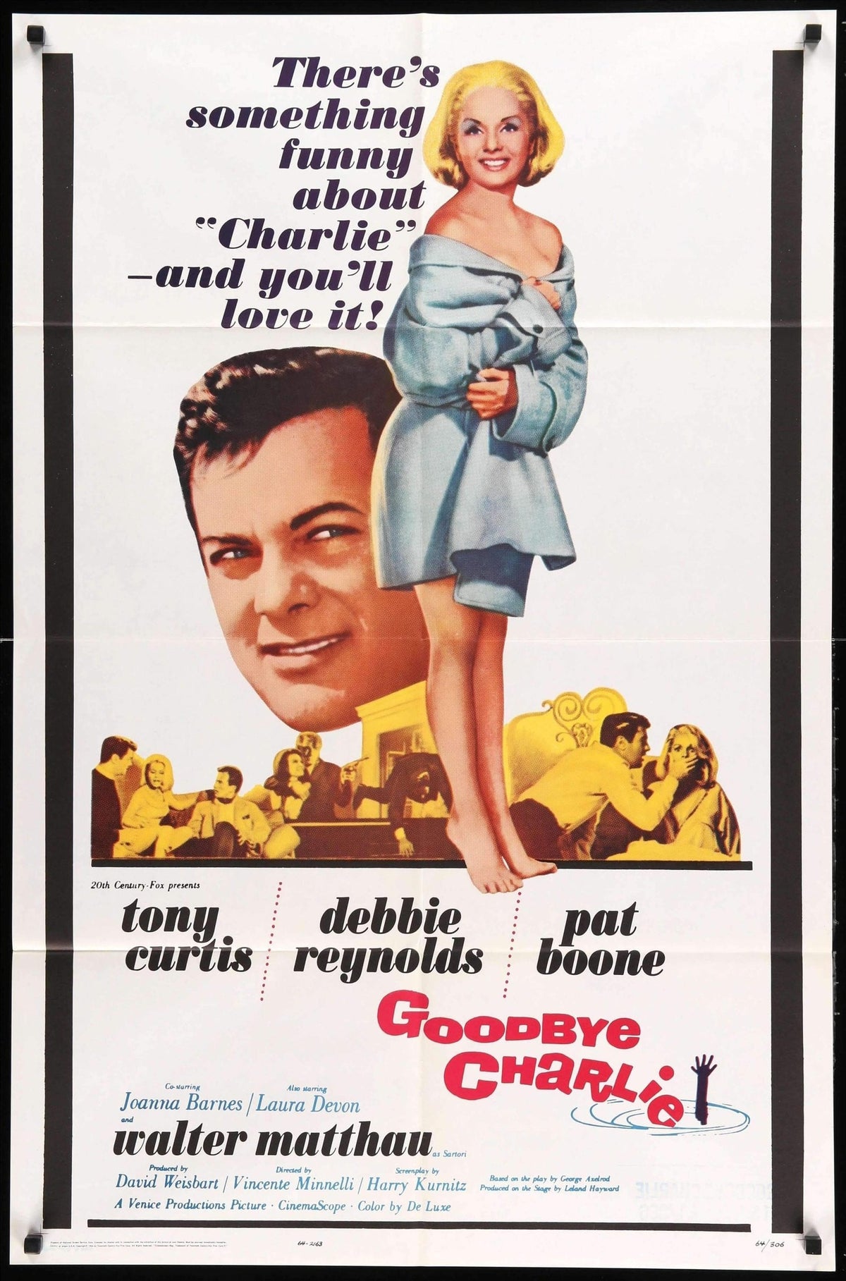 Goodbye Charlie (1964) original movie poster for sale at Original Film Art