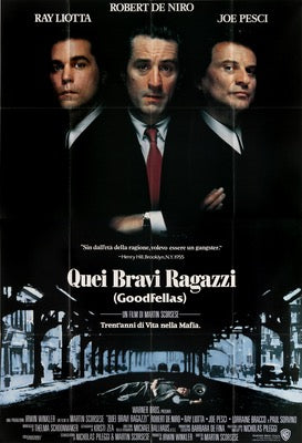 Goodfellas (1990) original movie poster for sale at Original Film Art - Vintage Movie Posters