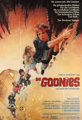 Goonies (1985) original movie poster for sale at Original Film Art - Vintage Movie Posters
