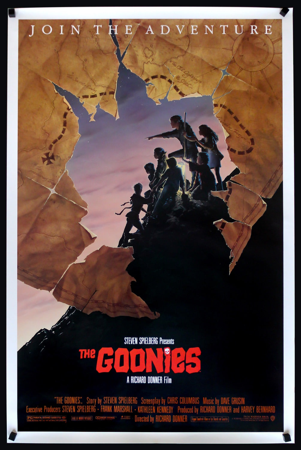 Goonies (1985) original movie poster for sale at Original Film Art