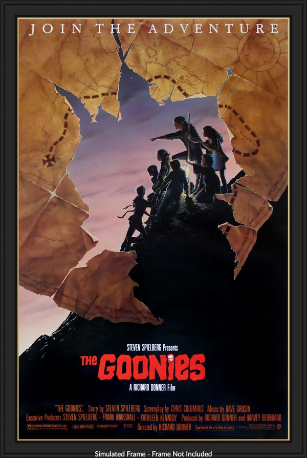 The Goonies ポスター John Alvin The Goonies (1985) Original One-Sheet Movie Poster - Original Film