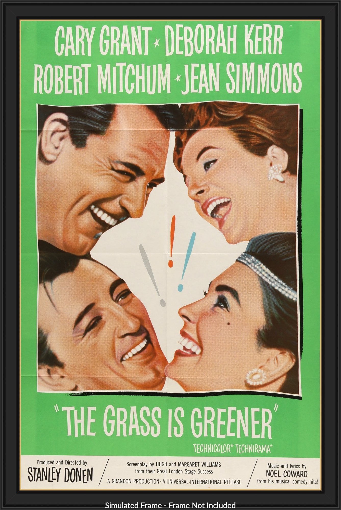 Grass Is Greener (1961) original movie poster for sale at Original Film Art - Vintage Movie Posters