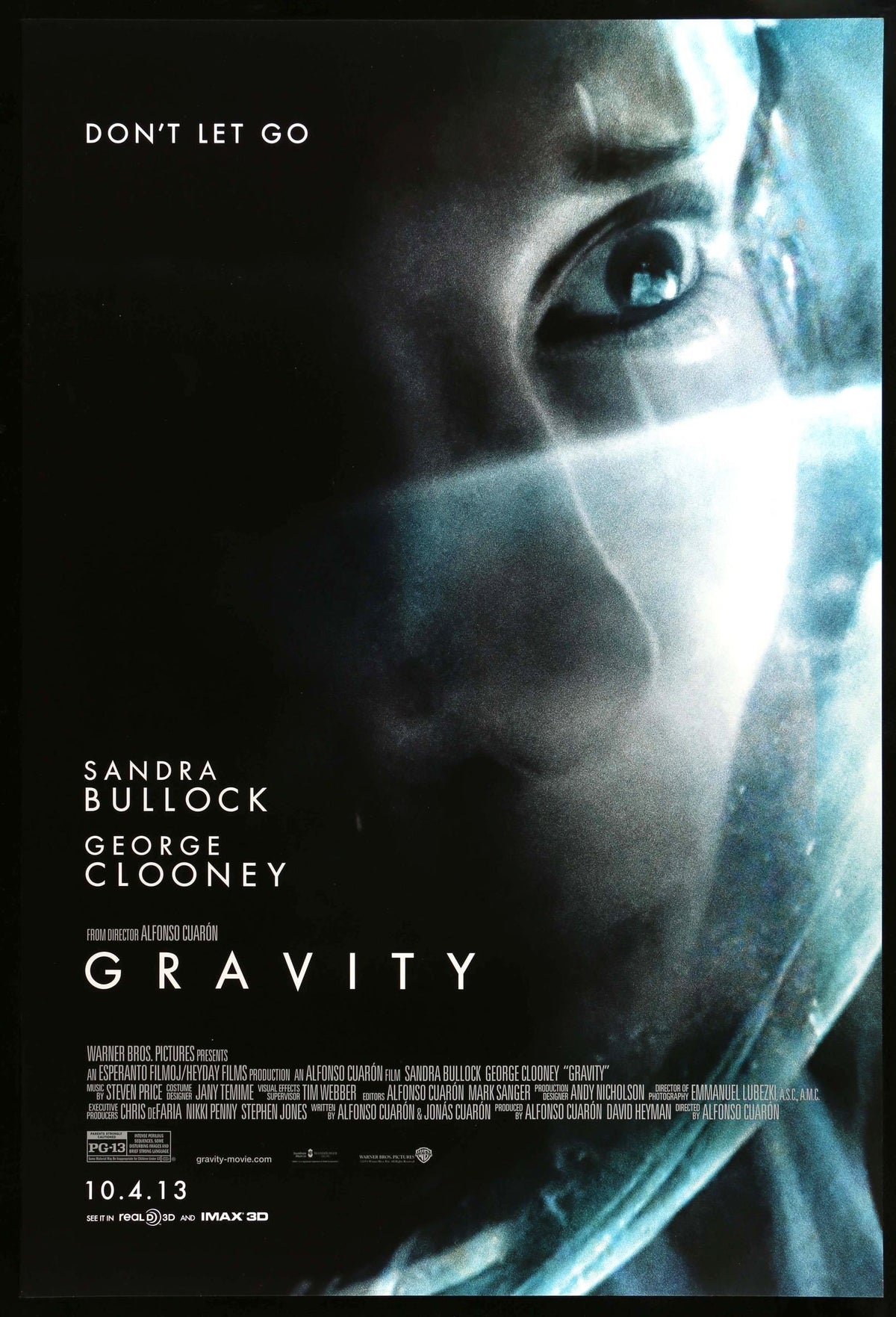 Gravity (2013) original movie poster for sale at Original Film Art