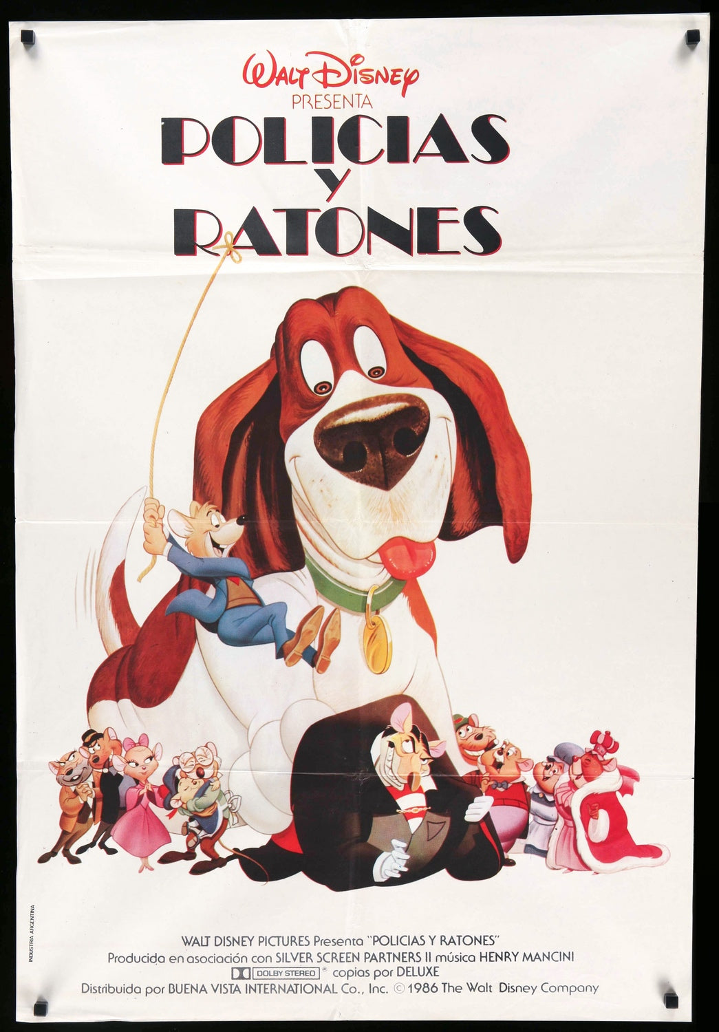 Great Mouse Detective (1986) original movie poster for sale at Original Film Art - Vintage Movie Posters