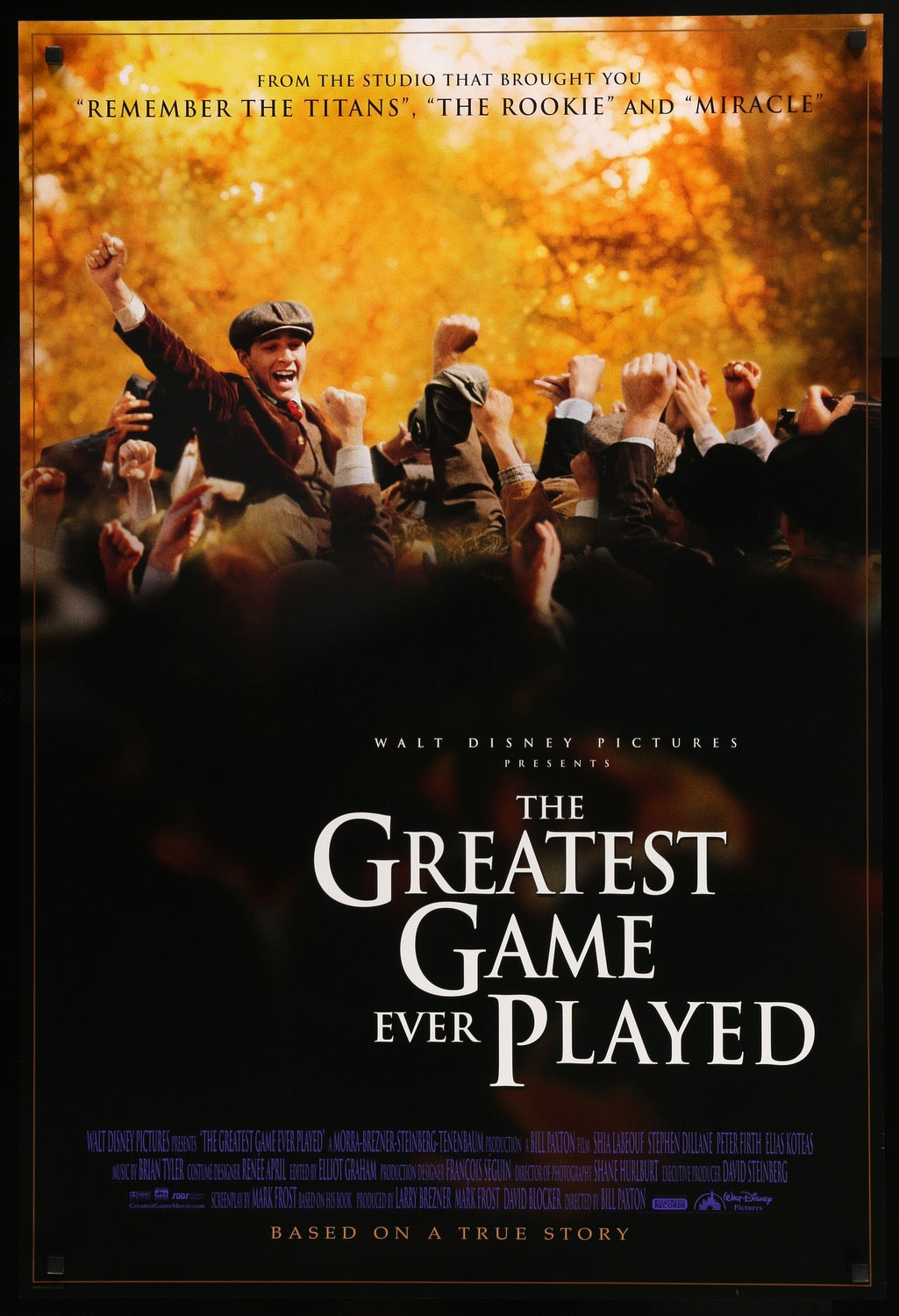 Greatest Game Ever Played (2005) original movie poster for sale at Original Film Art
