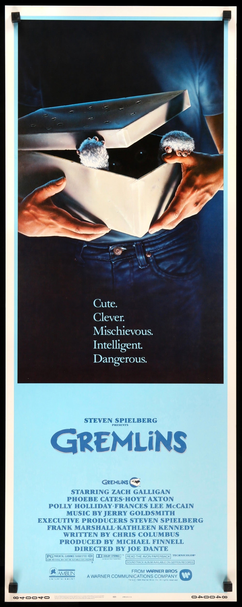 Gremlins (1984) original movie poster for sale at Original Film Art - Vintage Movie Posters