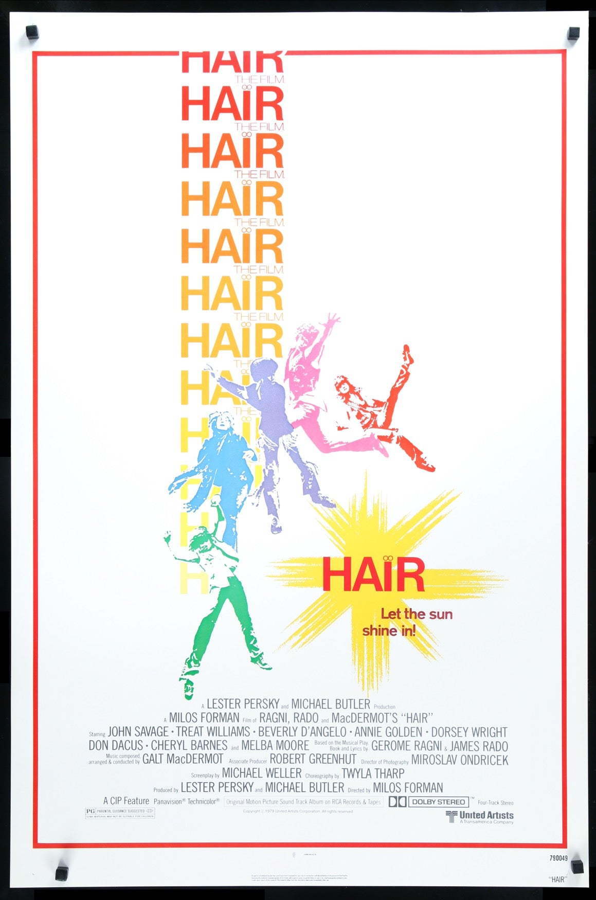 Hair (1979) original movie poster for sale at Original Film Art - Vintage Movie Posters