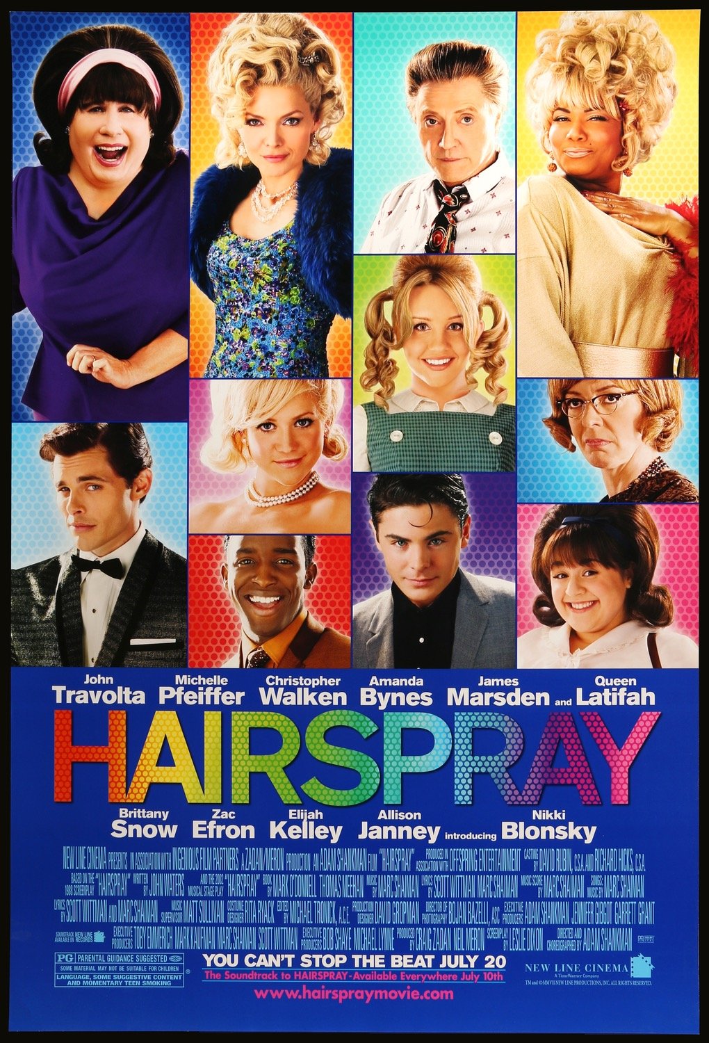 Hairspray (2007) original movie poster for sale at Original Film Art