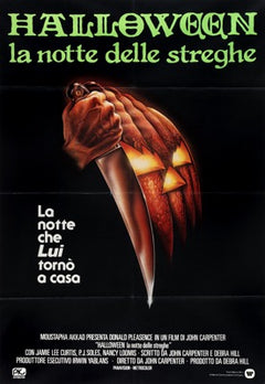 Halloween 1978 Original italian 2 Fogli Movie Poster Original