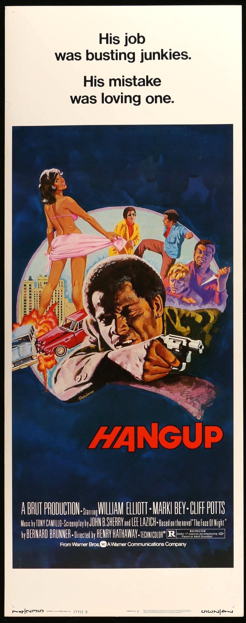 Hangup (1974) original movie poster for sale at Original Film Art