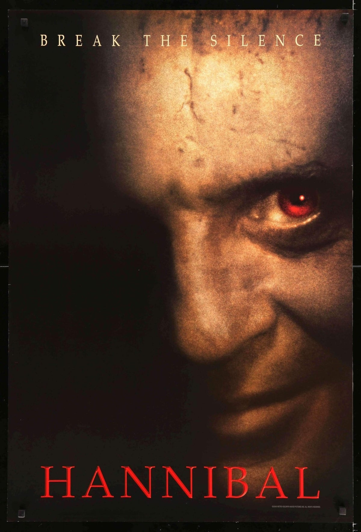 Hannibal (2001) original movie poster for sale at Original Film Art