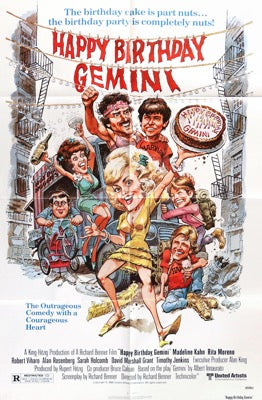 Happy Birthday Gemini (1980) original movie poster for sale at Original Film Art - Vintage Movie Posters