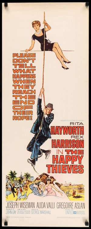 Happy Thieves (1962) original movie poster for sale at Original Film Art