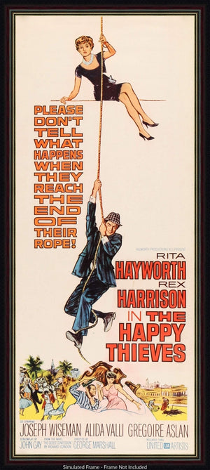 Happy Thieves (1962) original movie poster for sale at Original Film Art