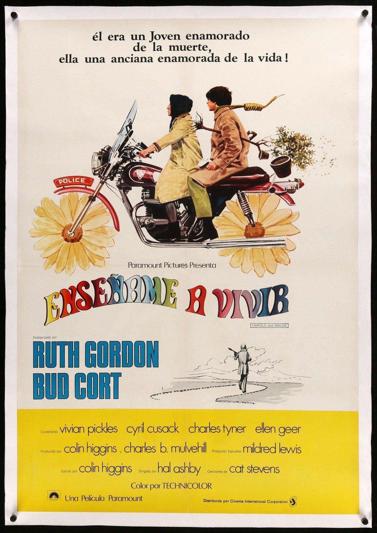 Harold and Maude (1971) original movie poster for sale at Original Film Art