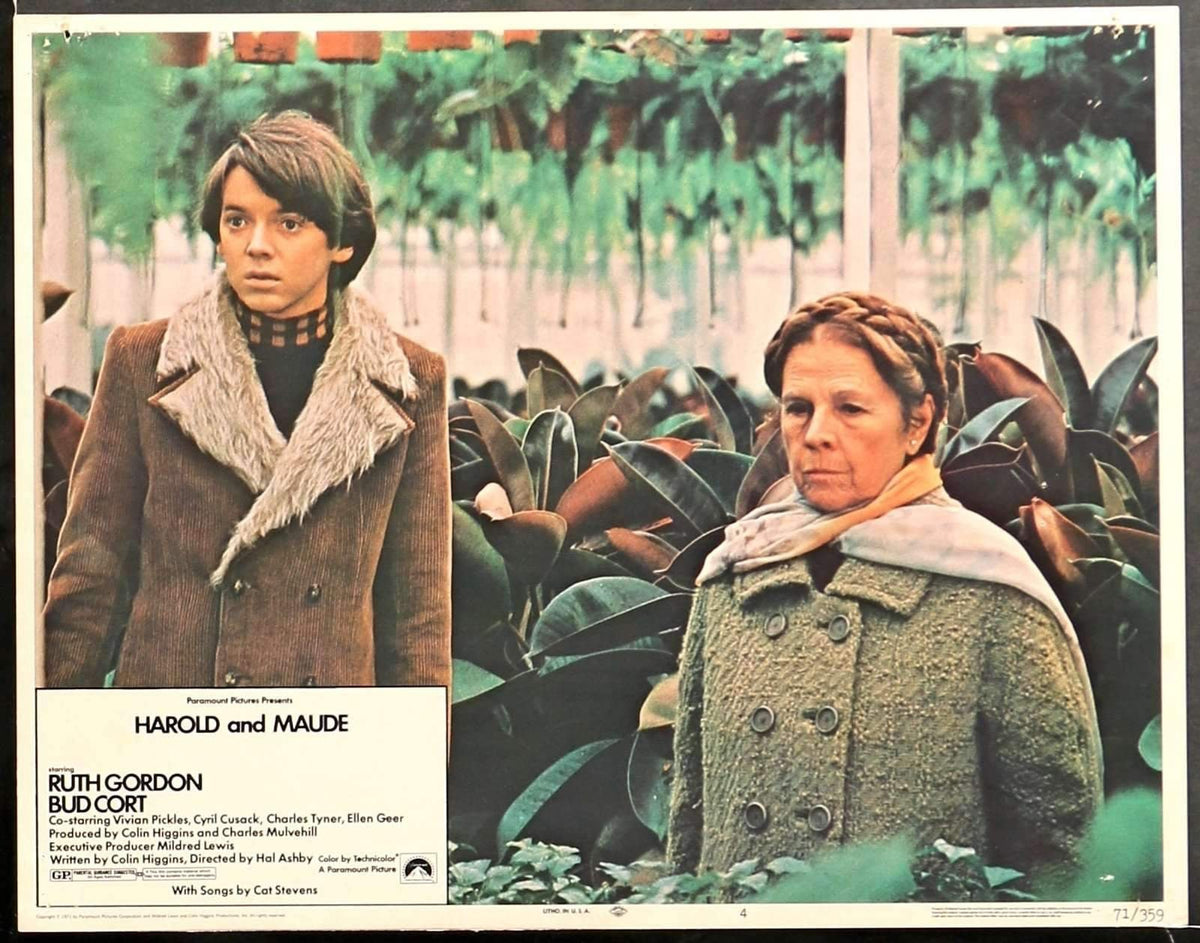 Harold and Maude (1971) Lobby Card original movie poster for sale at Original Film Art