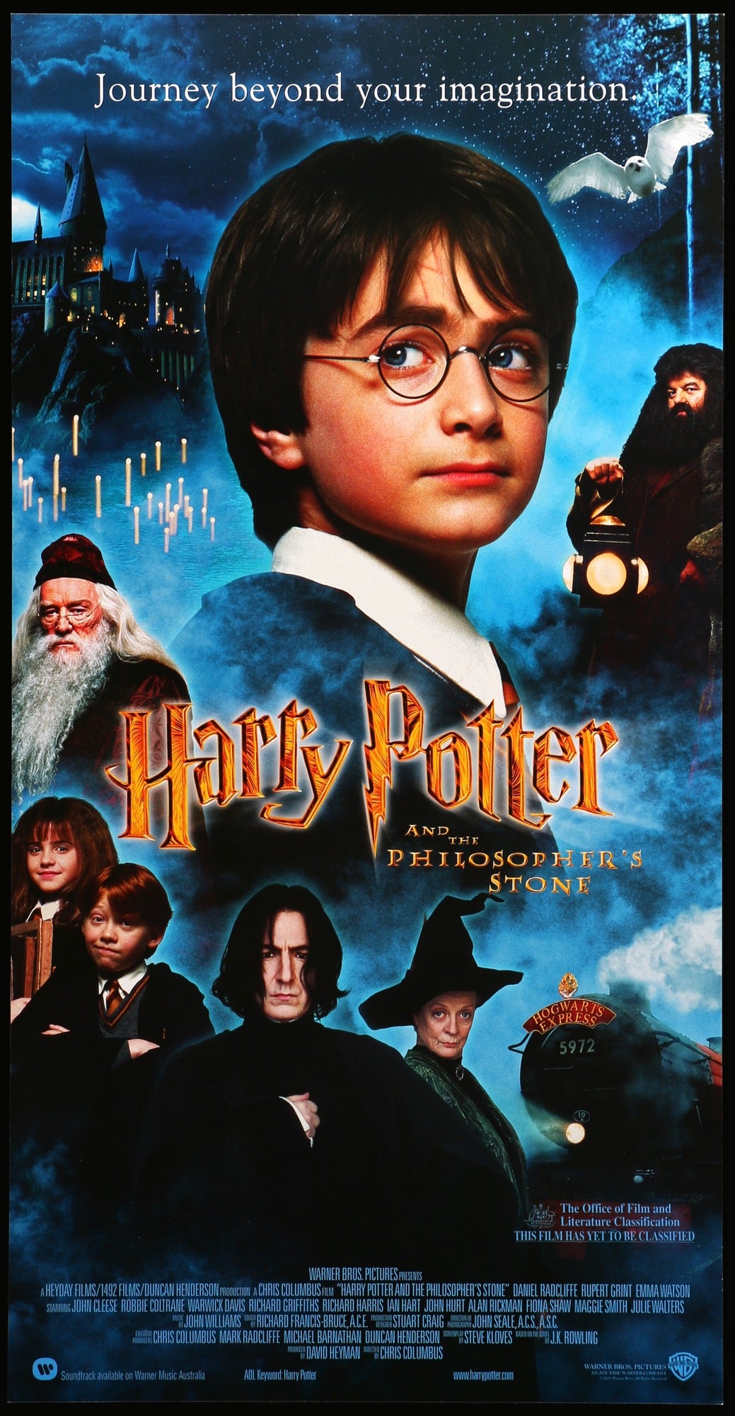 Harry Potter and the Philosopher&#39;s Stone (2001) original movie poster for sale at Original Film Art - Vintage Movie Posters